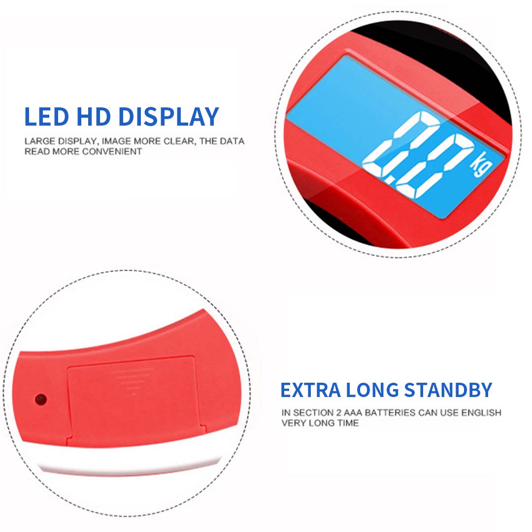 Glass LCD Electronic Scale 180kg