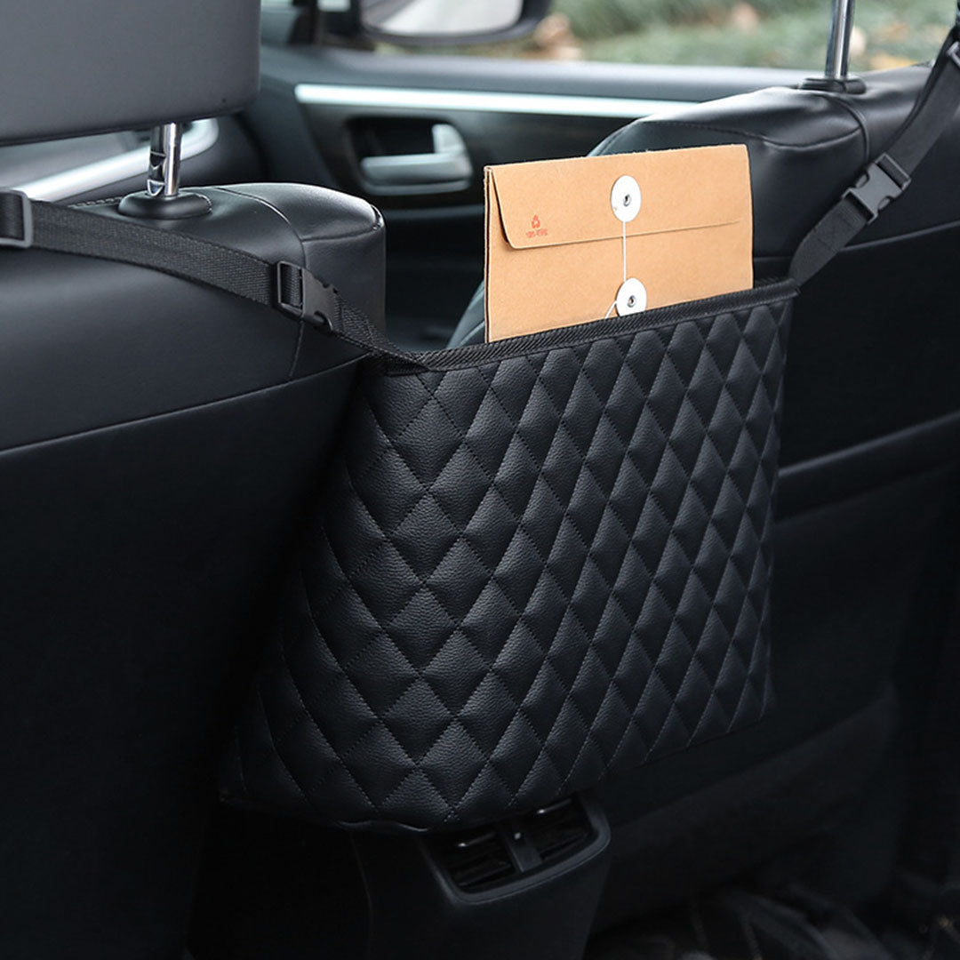 Leather Car Storage Bag