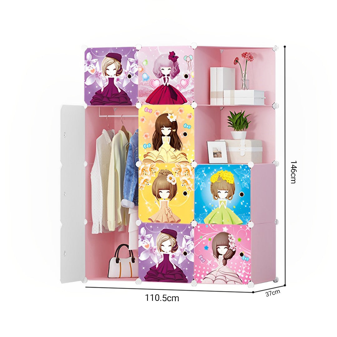 10 Cubes DIY Wardrobe Organiser