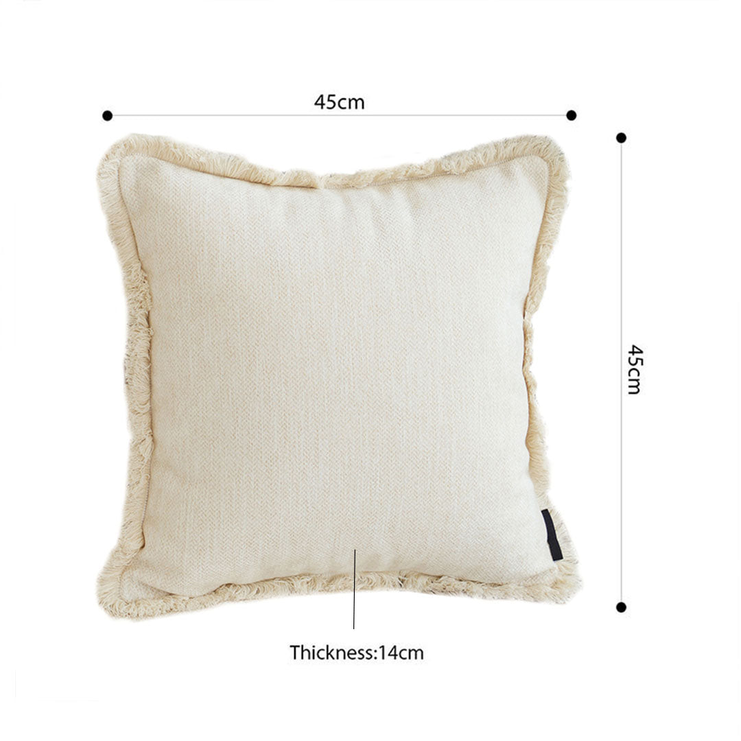 Chenille Texture Throw Pillow