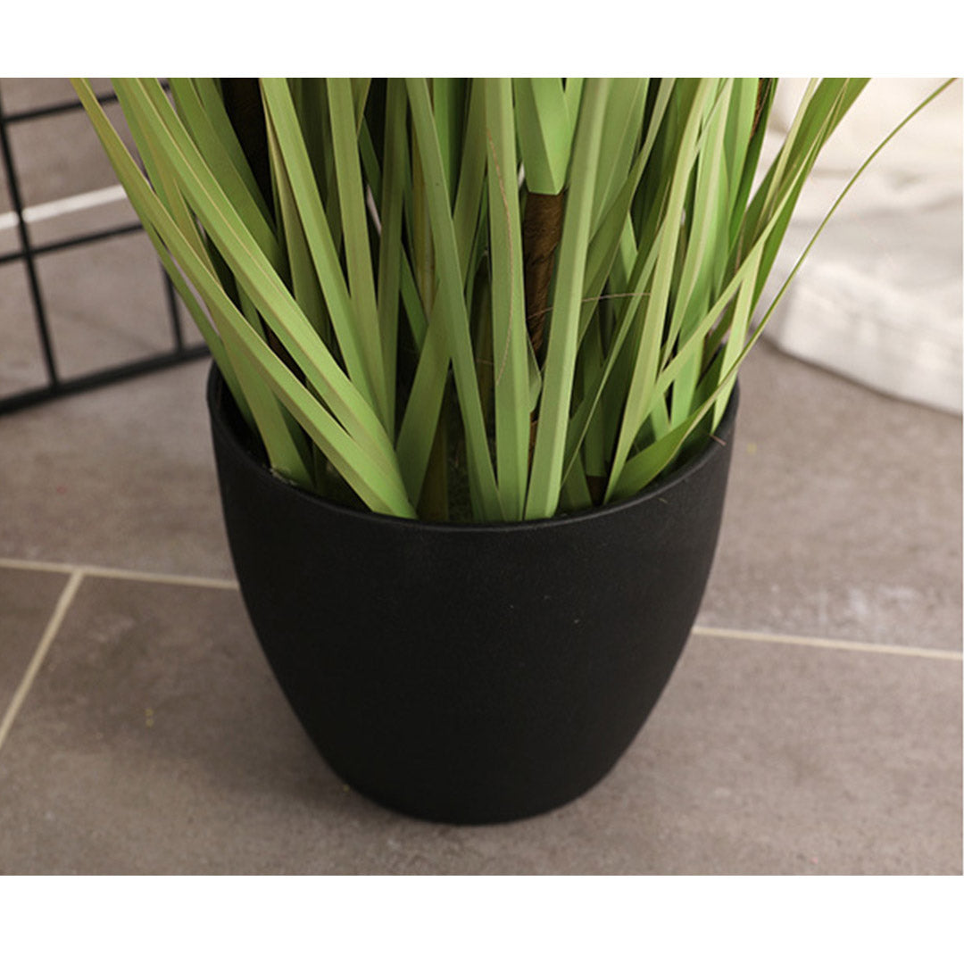 SOGA 150cm Green Artificial Indoor Potted Reed Grass Tree Fake Plant Simulation Decorative