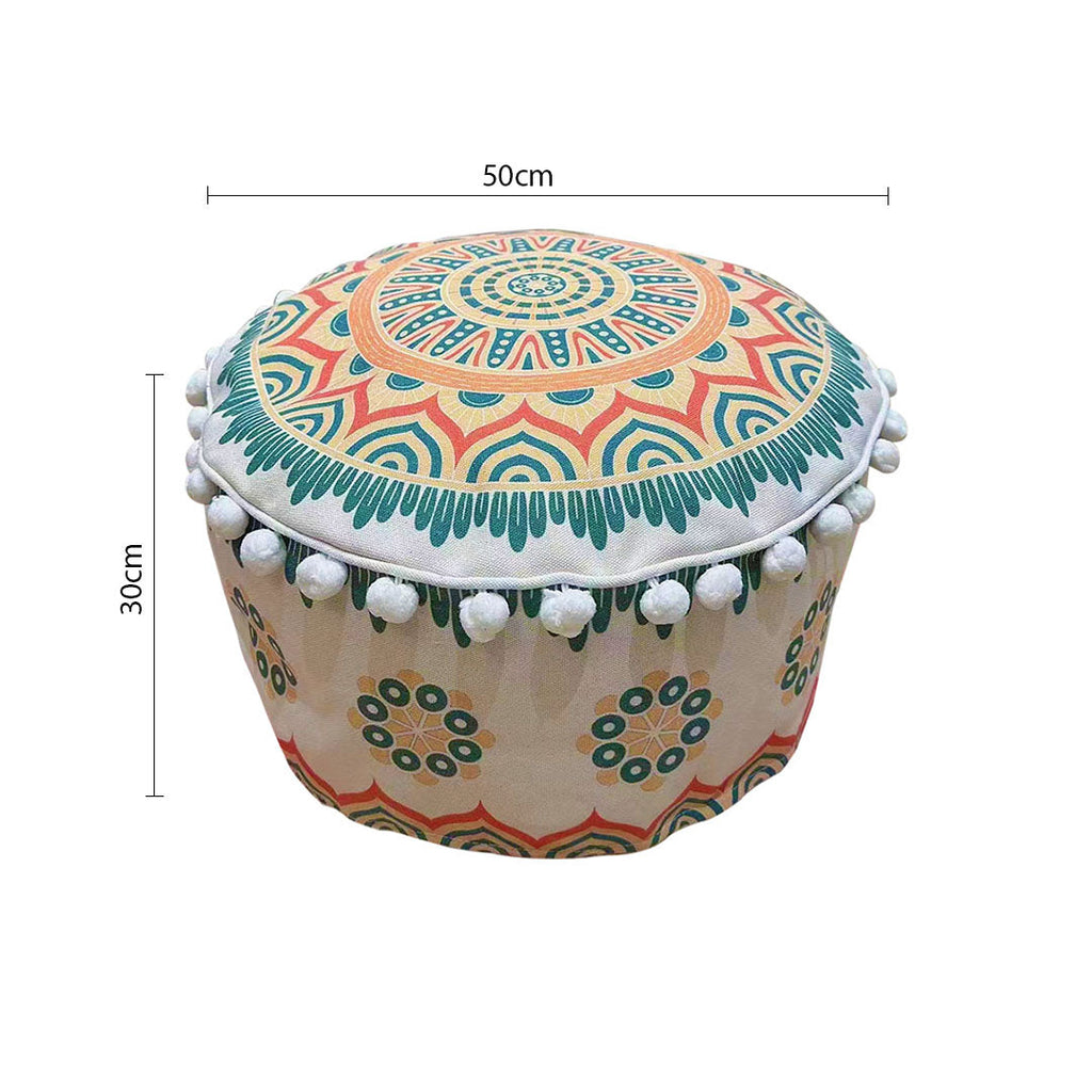 Cone Shape Pouffed Cushion