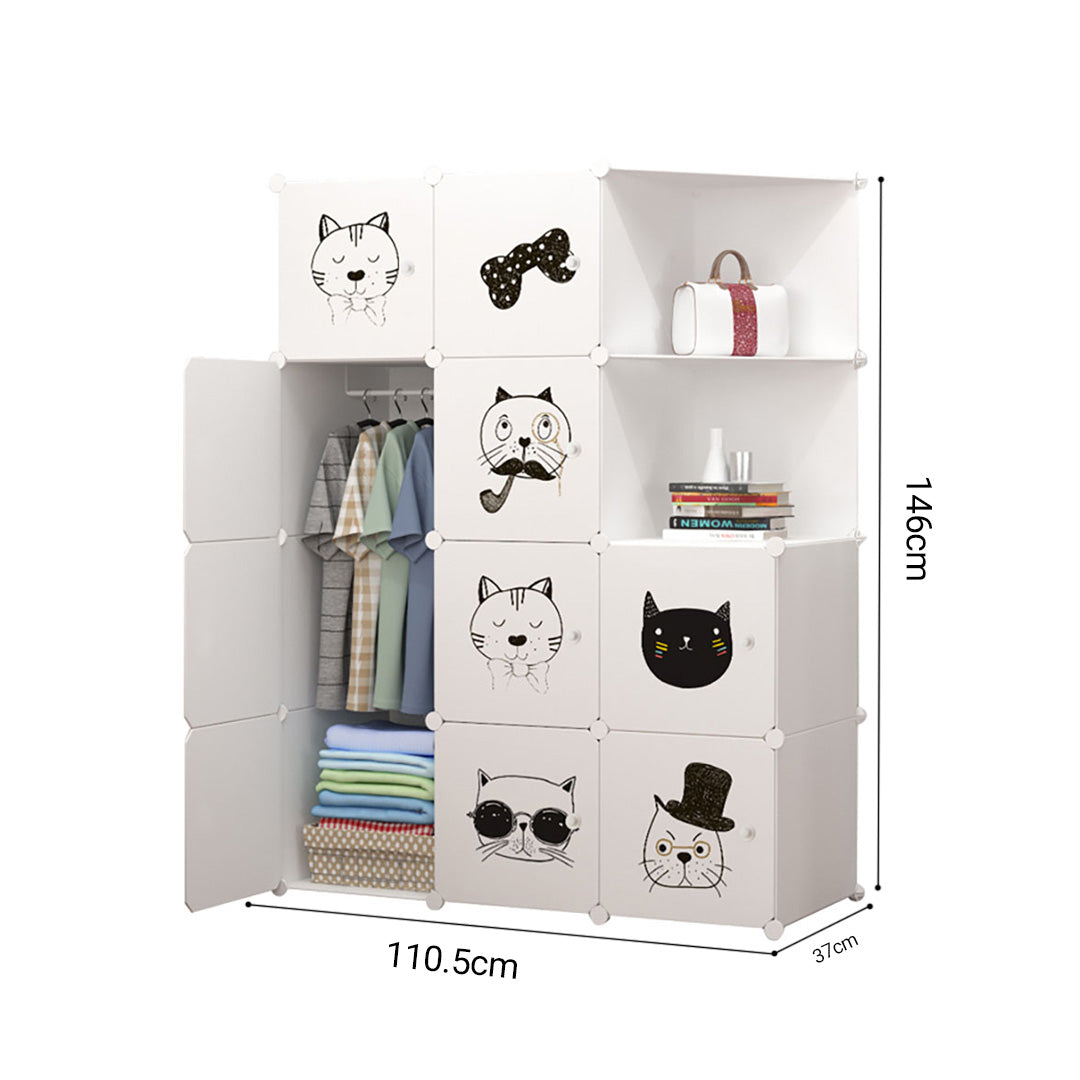 10 Cubes DIY Wardrobe Organiser