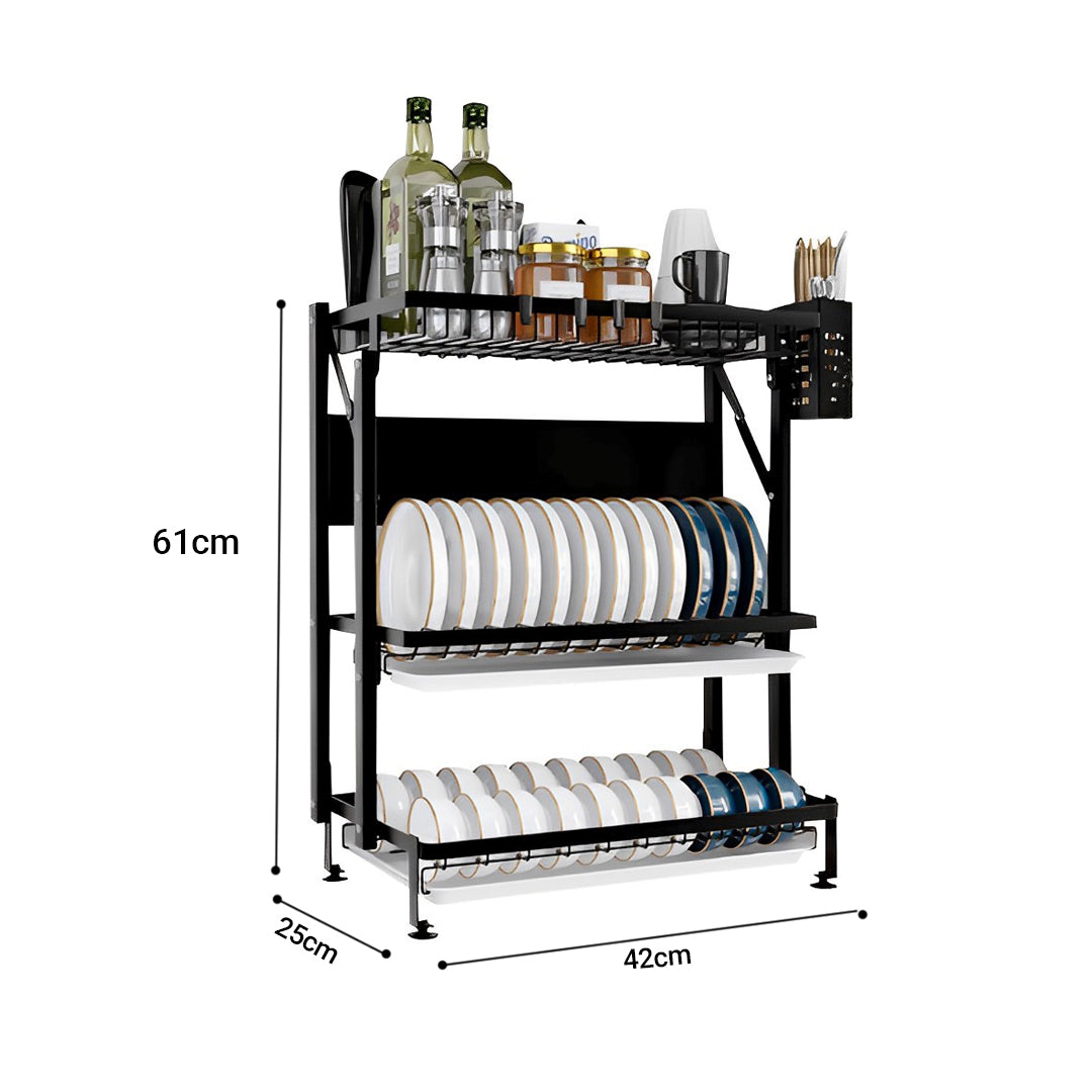 Steel Kitchen Dish Rack