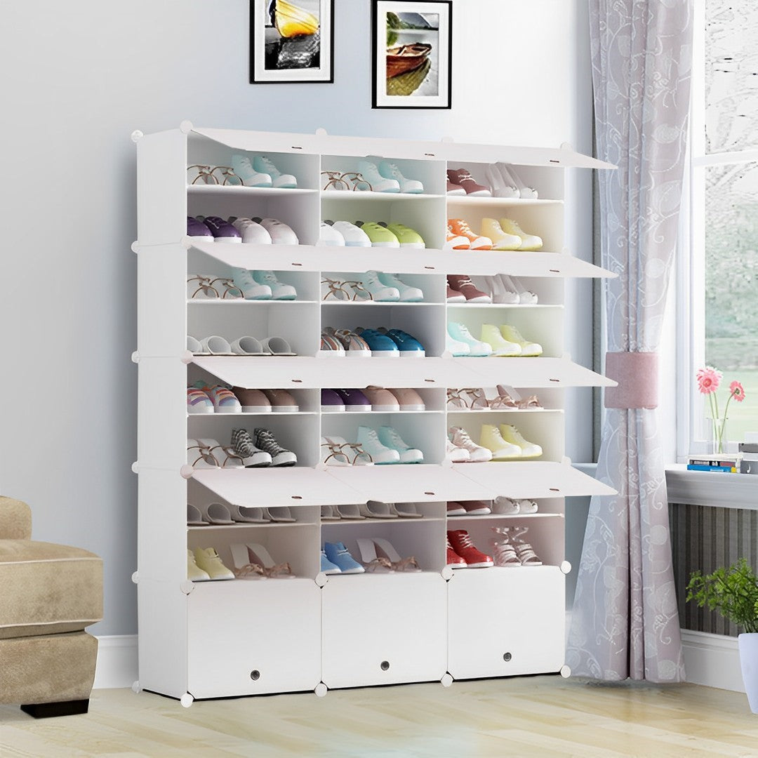 Ventilated Shoe Shelf - No More Mouldy Shoes!