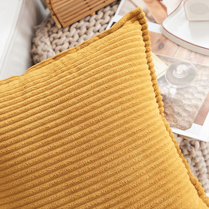 Corduroy Throw Pillow