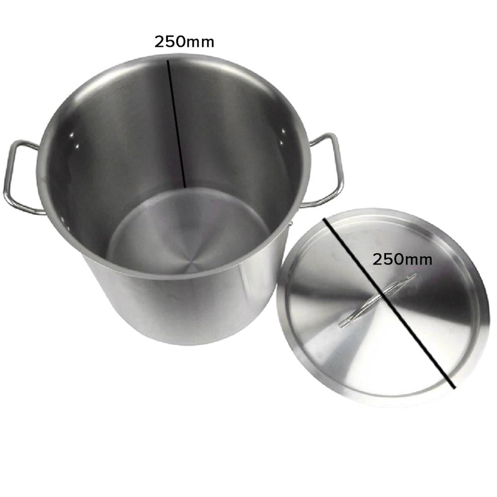 Stainless Steel Tall Stockpot