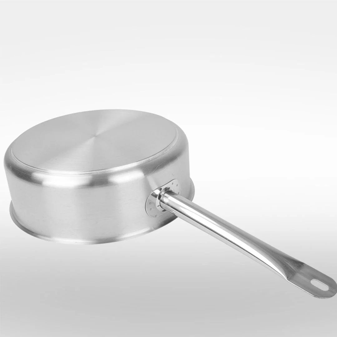 Stainless Steel Saucepan With Glass Lid