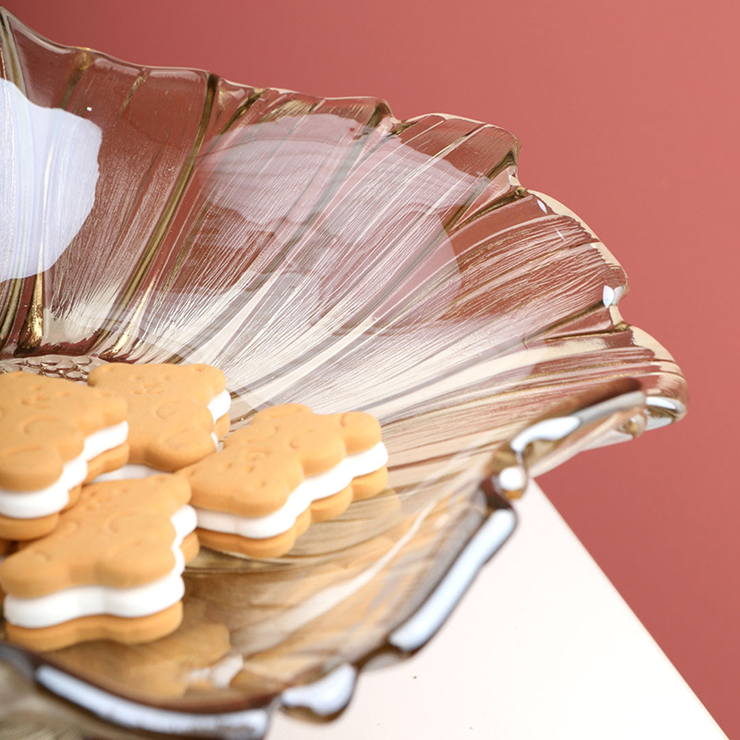 Crystal Glass Tulip Countertop Bowl