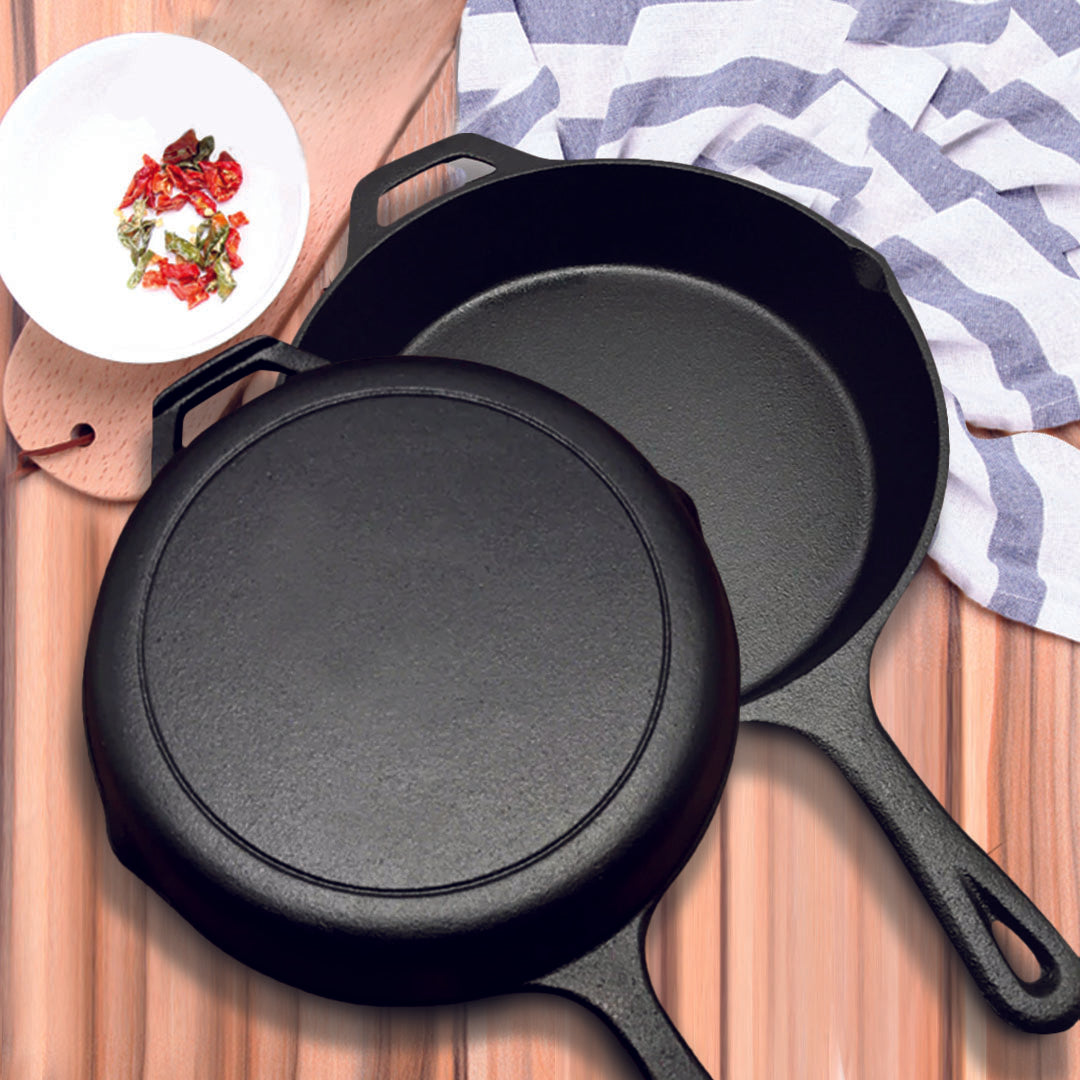 Sizzle Pan With Helper Handle