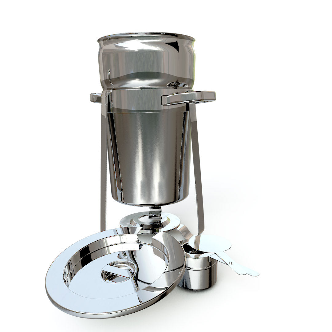 Round Stainless Steel Food Warmer