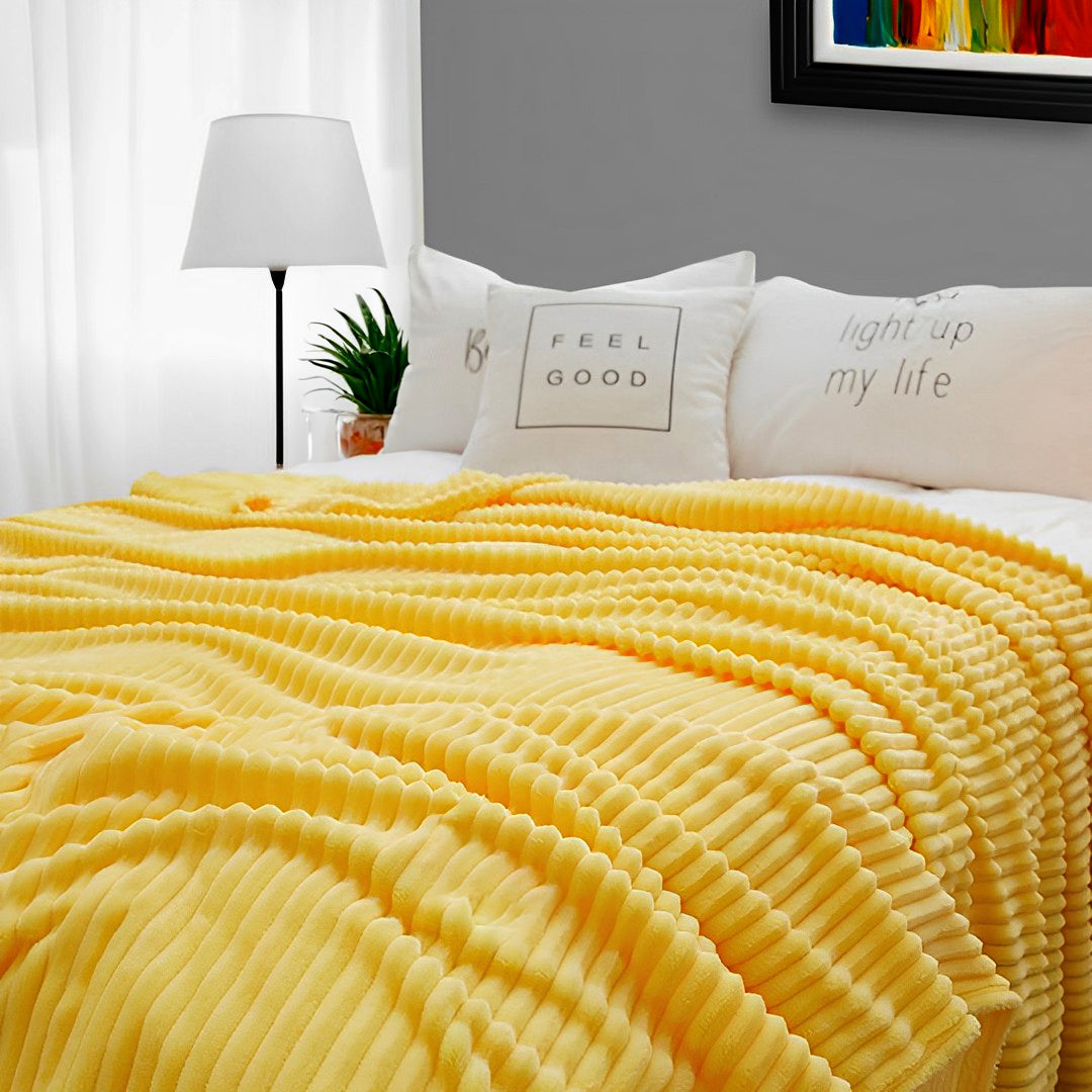 Striped Pattern Throw Blanket