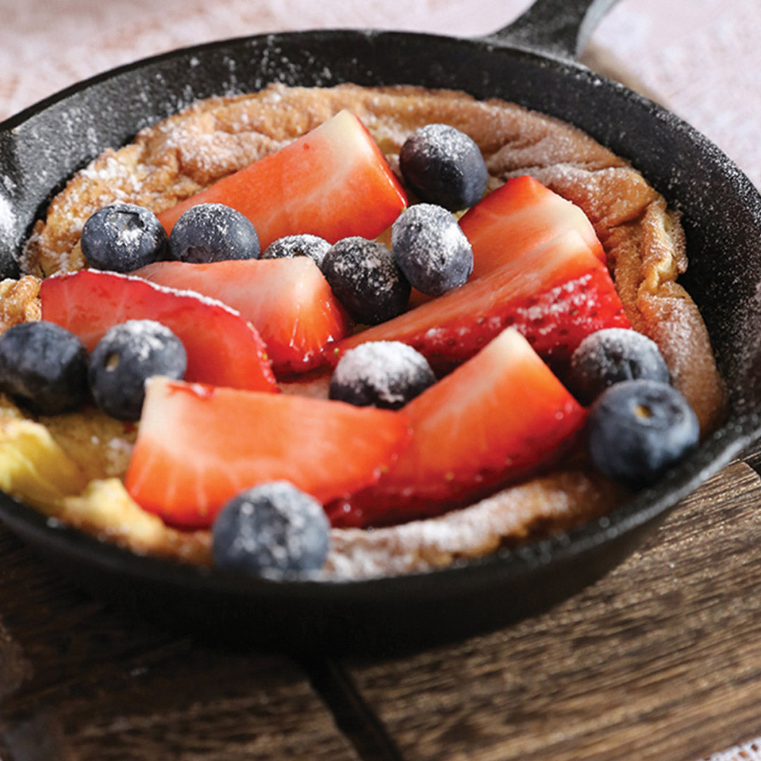 Round Cast Iron Sizzle Pan