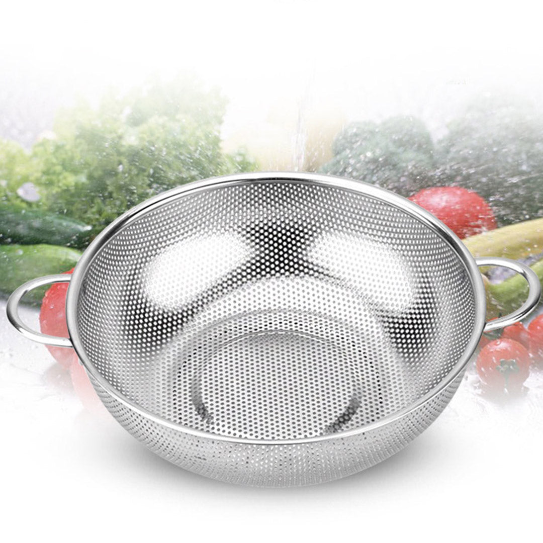 Stainless Steel Colander Set