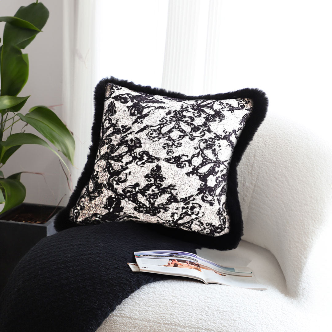 Patterned Throw Pillow