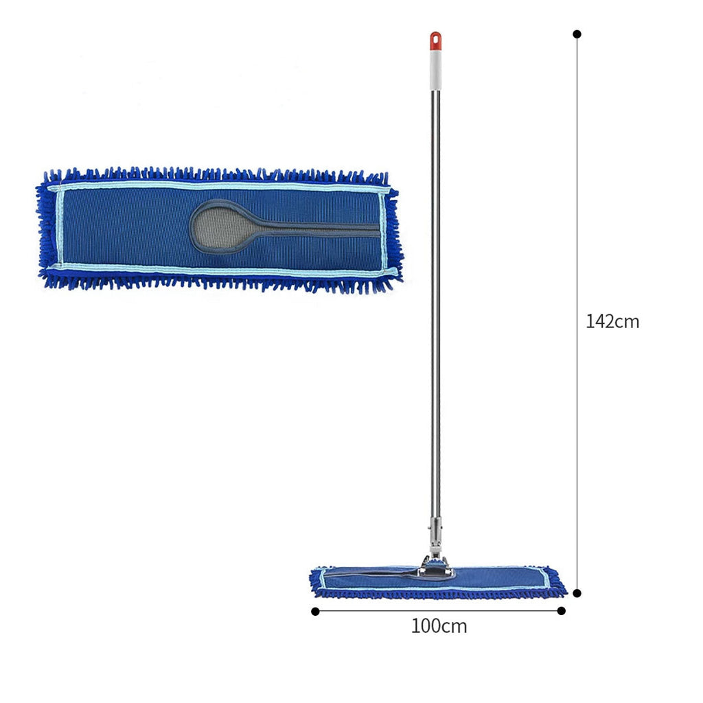 Microfiber Flat Mop (2 pcs Mop Cover)