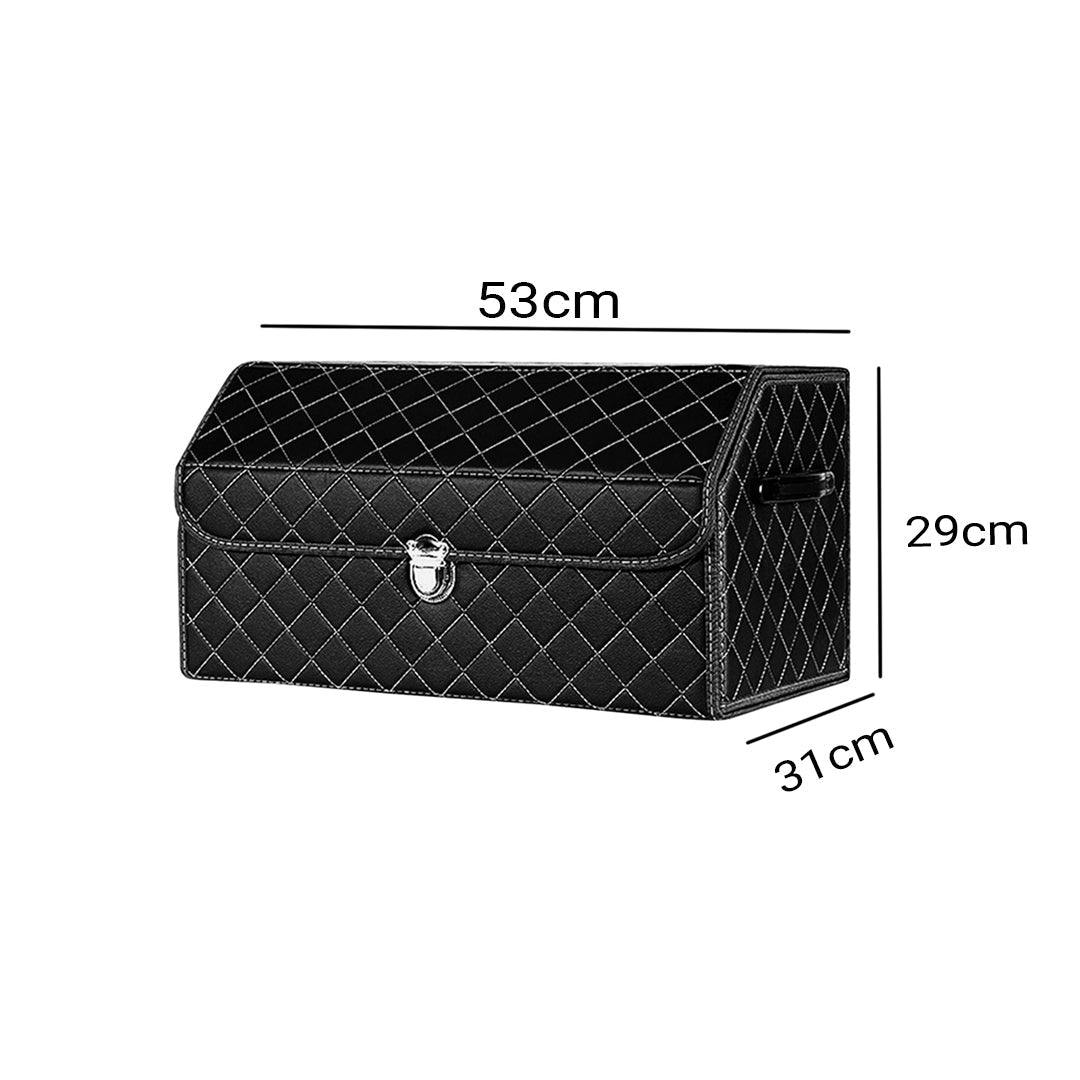 Car Boot Box Organiser With Lock