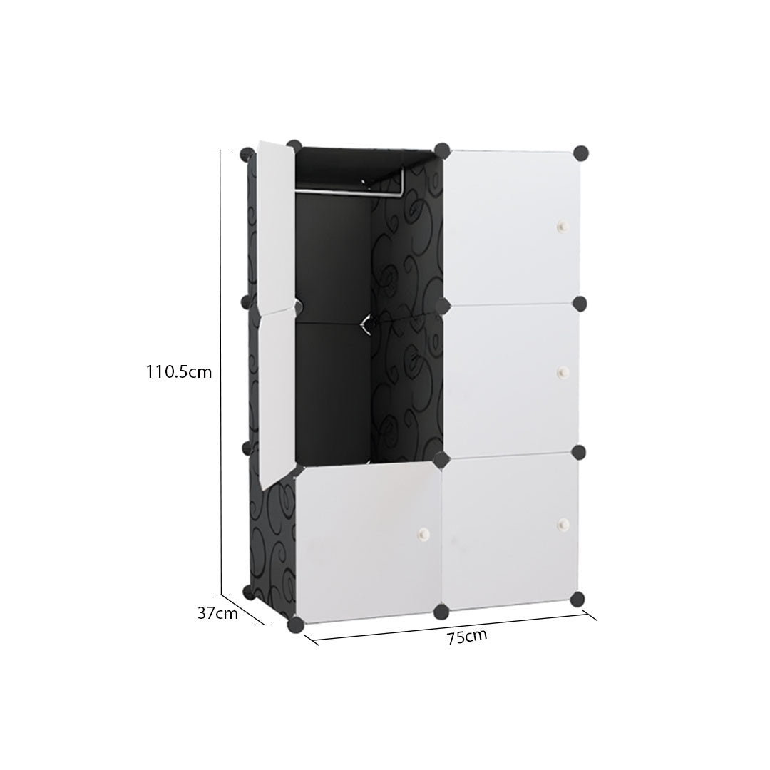 6 Cube Portable Wardrobe