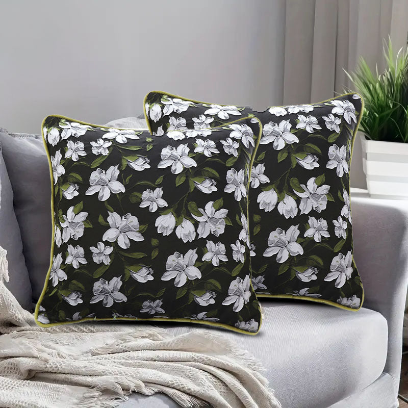 Green Foliage Pillow