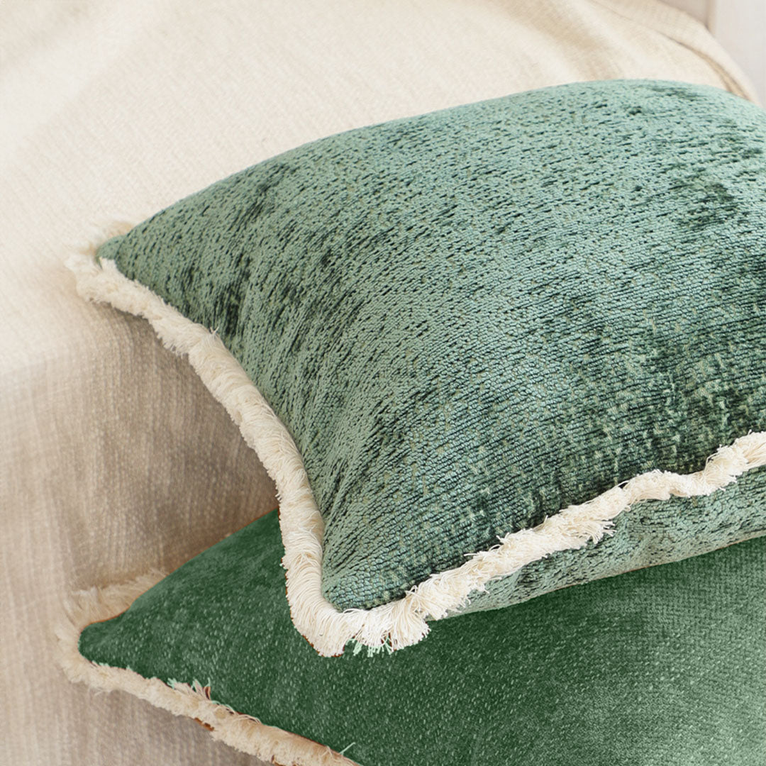 Chenille Texture Throw Pillow