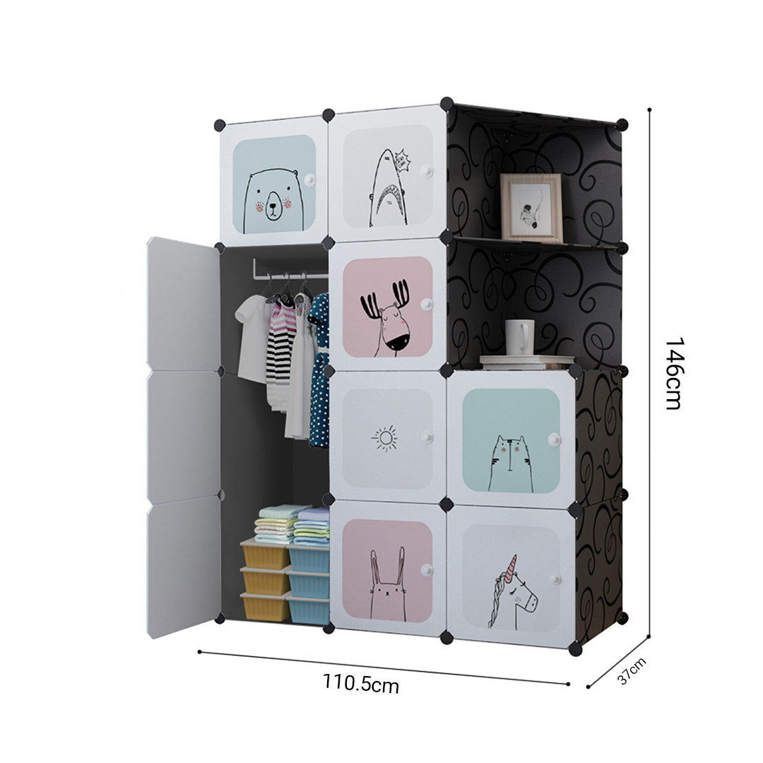 10 Cubes DIY Wardrobe Organiser