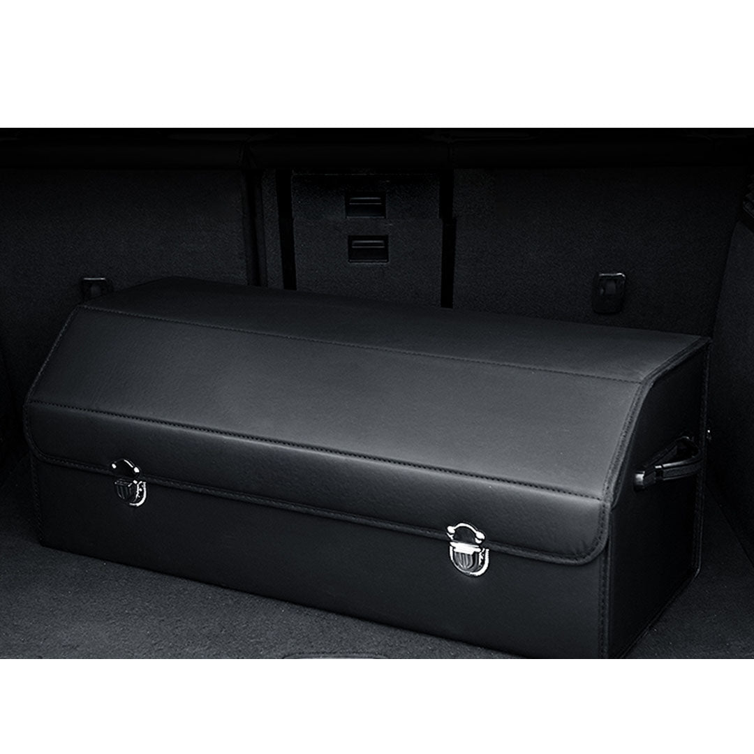 Car Boot Lockable Storage Car Boot Organiser Box With Lock – Simple Mart Home Essentials