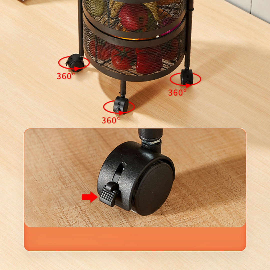 Kitchen Cart Organiser with Wheels