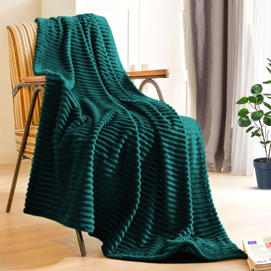 Striped Pattern Throw Blanket