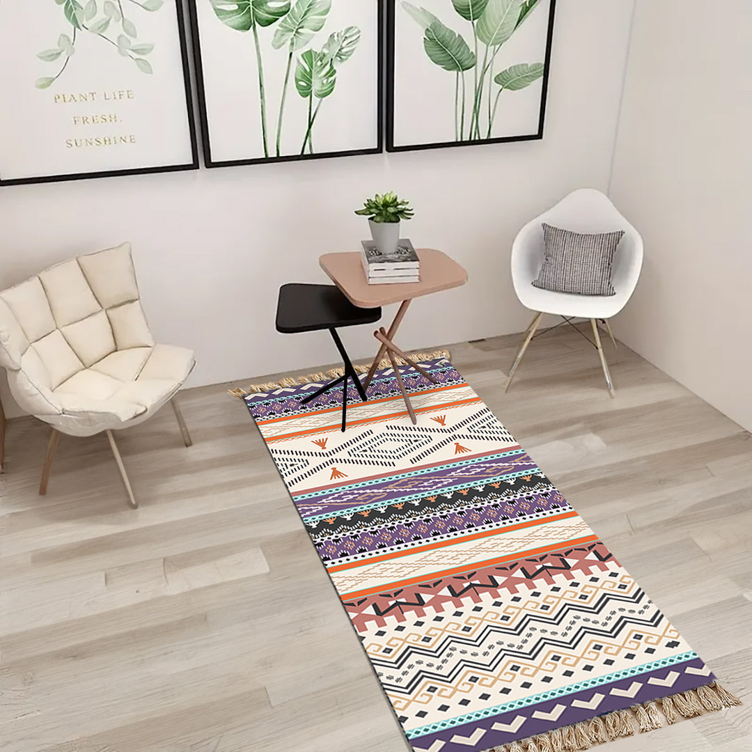 Vivid Striped Rug