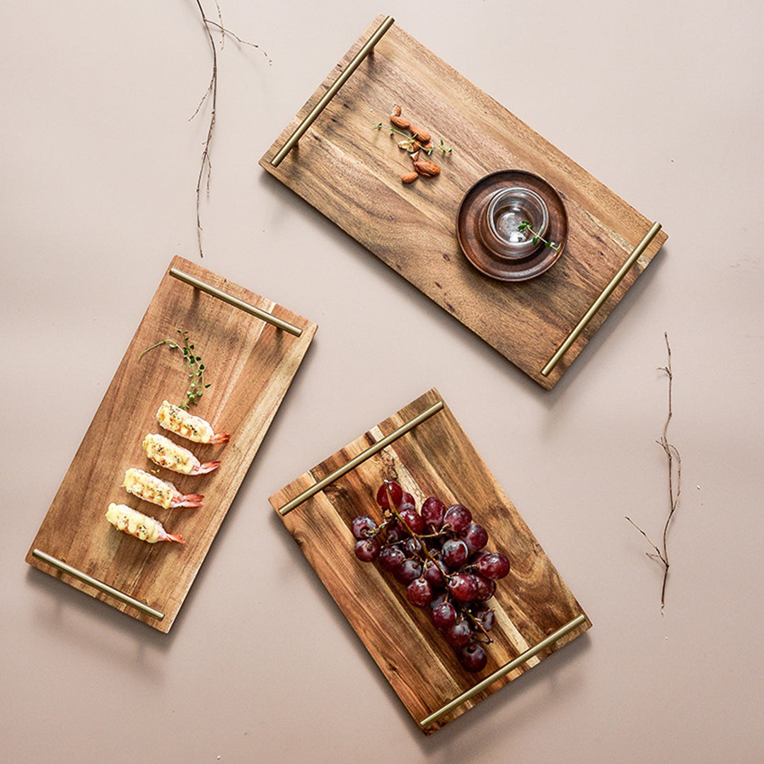 Wooden Food Tray