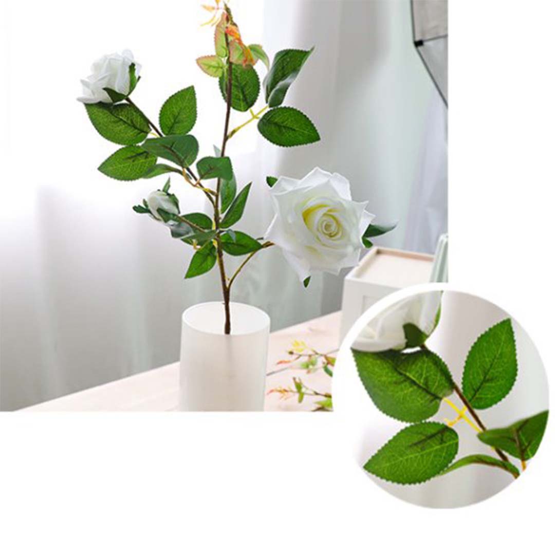 Artificial Rose Bouquet (12-Pieces)