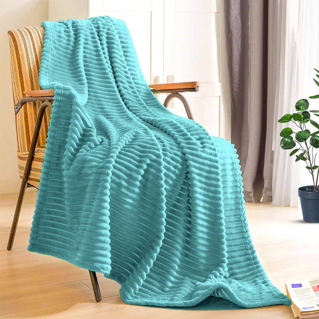 Striped Pattern Throw Blanket