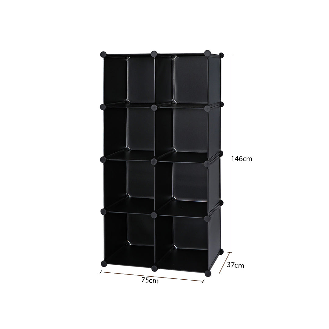 Black Portable Wardrobe Organiser