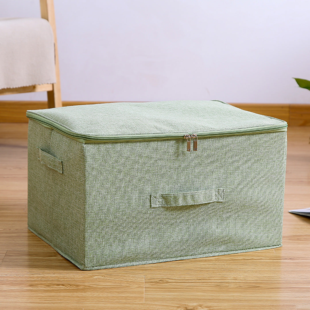 Portable Double Zipper Storage Box