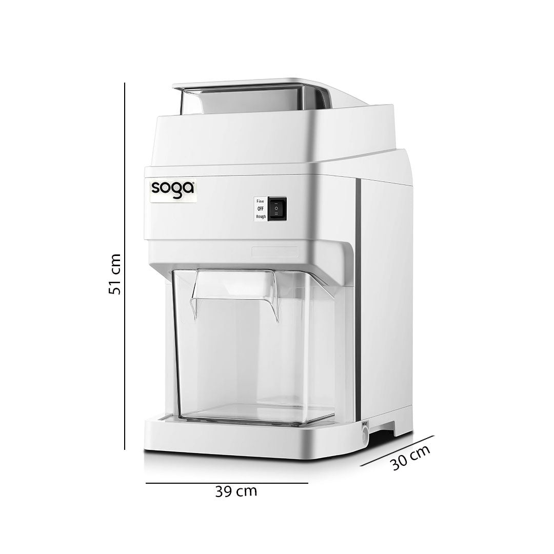 White Electric Ice Shaver