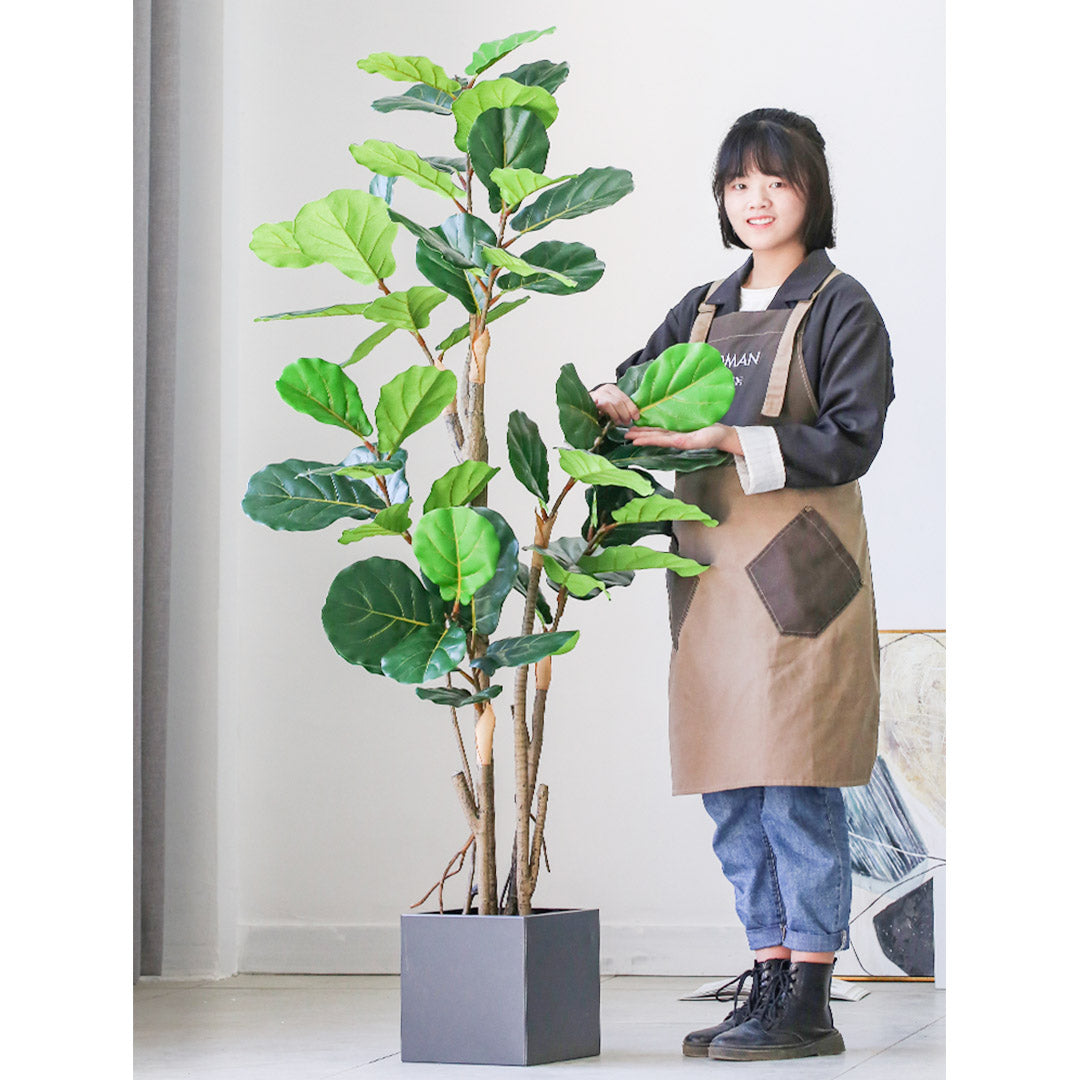 SOGA 4X 155cm Green Artificial Indoor Qin Yerong Tree Fake Plant Simulation Decorative