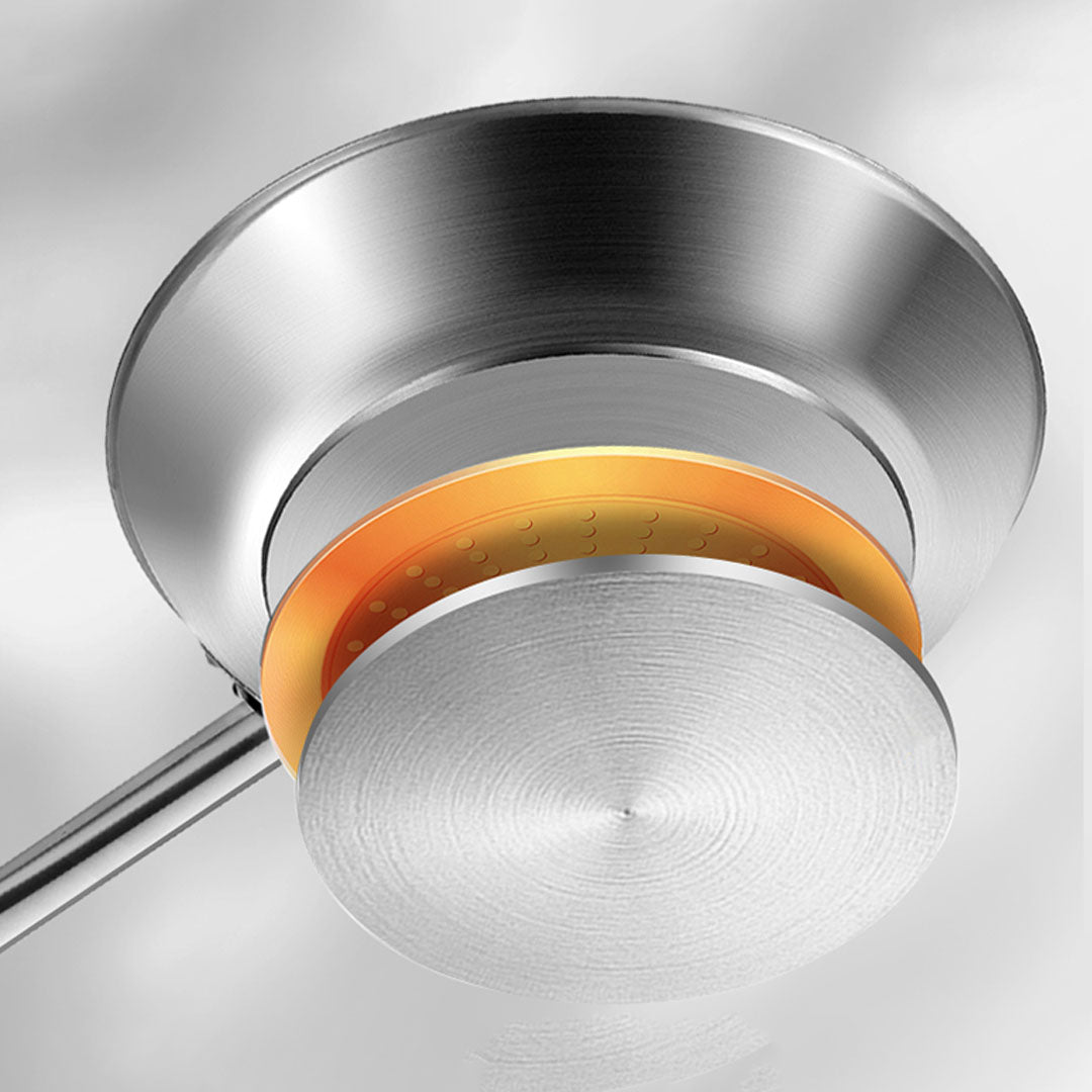 Stainless Steel Saucepan With Glass Lid