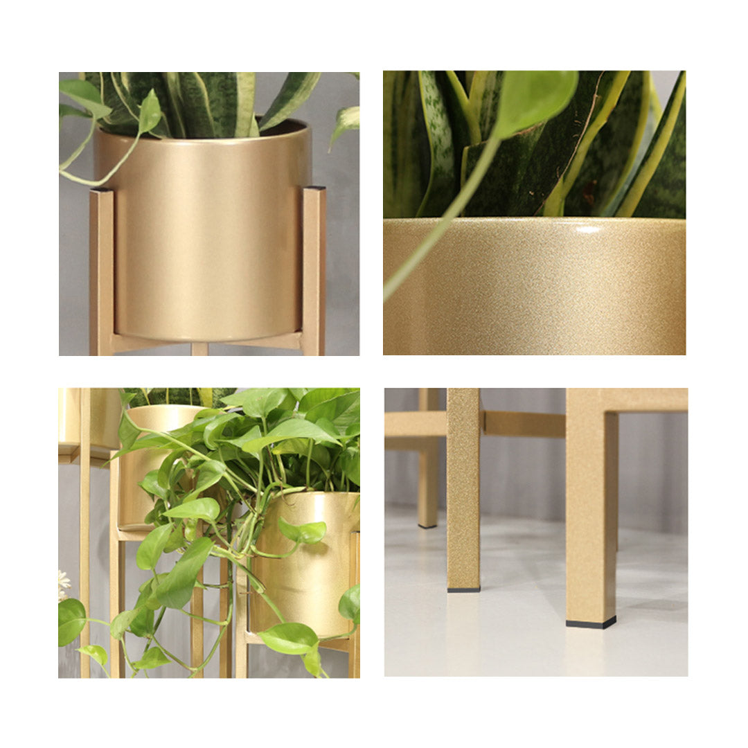 Gold Plant Stand