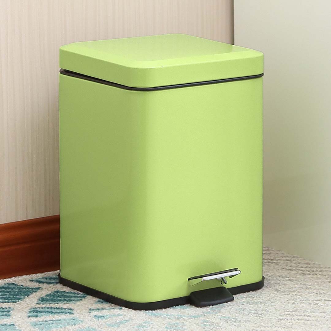 Square Pedal Trash Bin