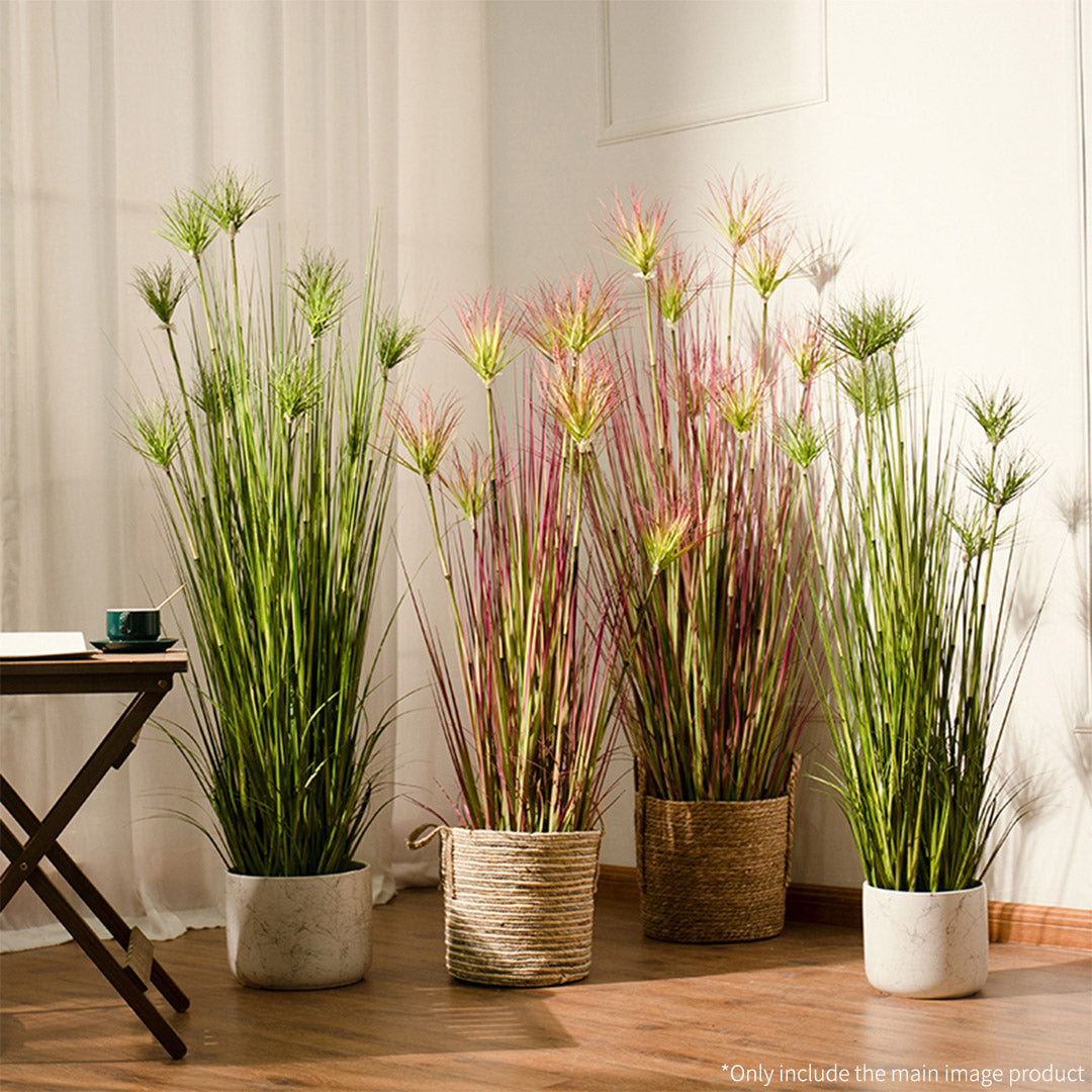 Artificial Potted Papyrus Plant