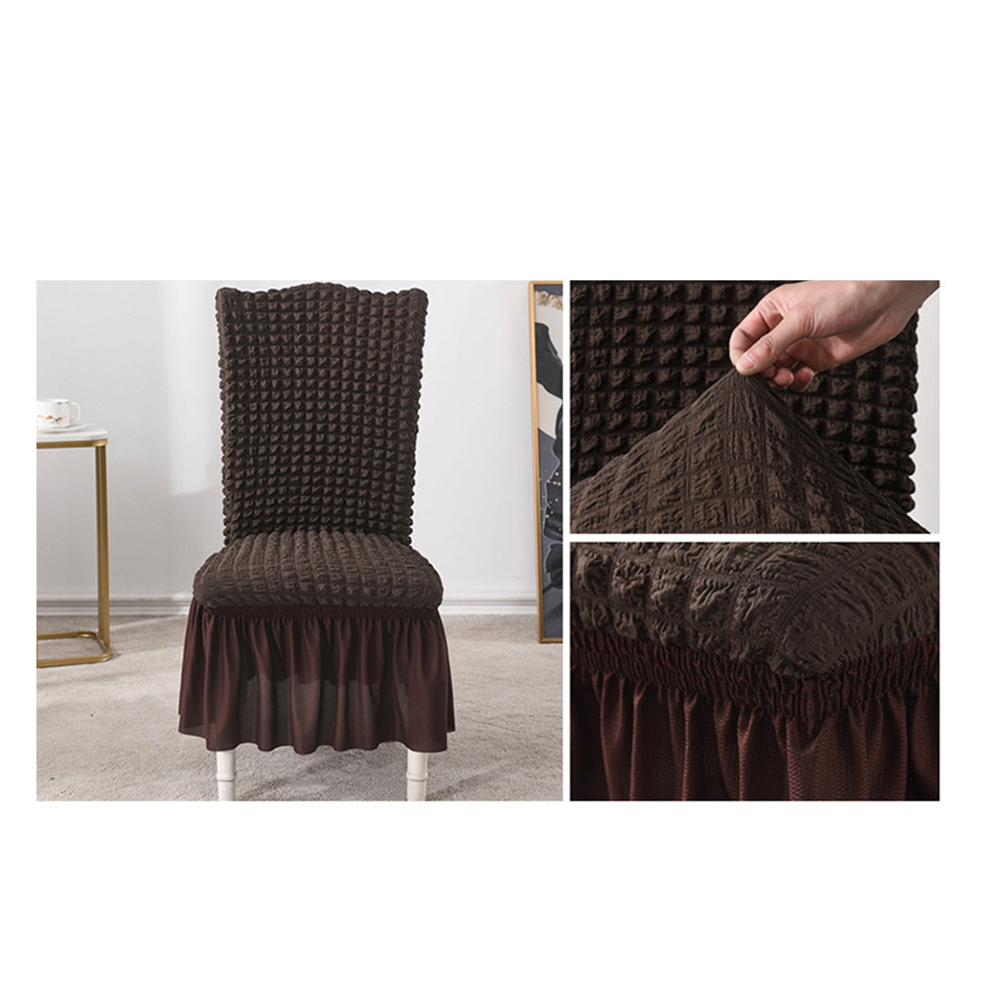 Ruffled Skirt Seat Cover