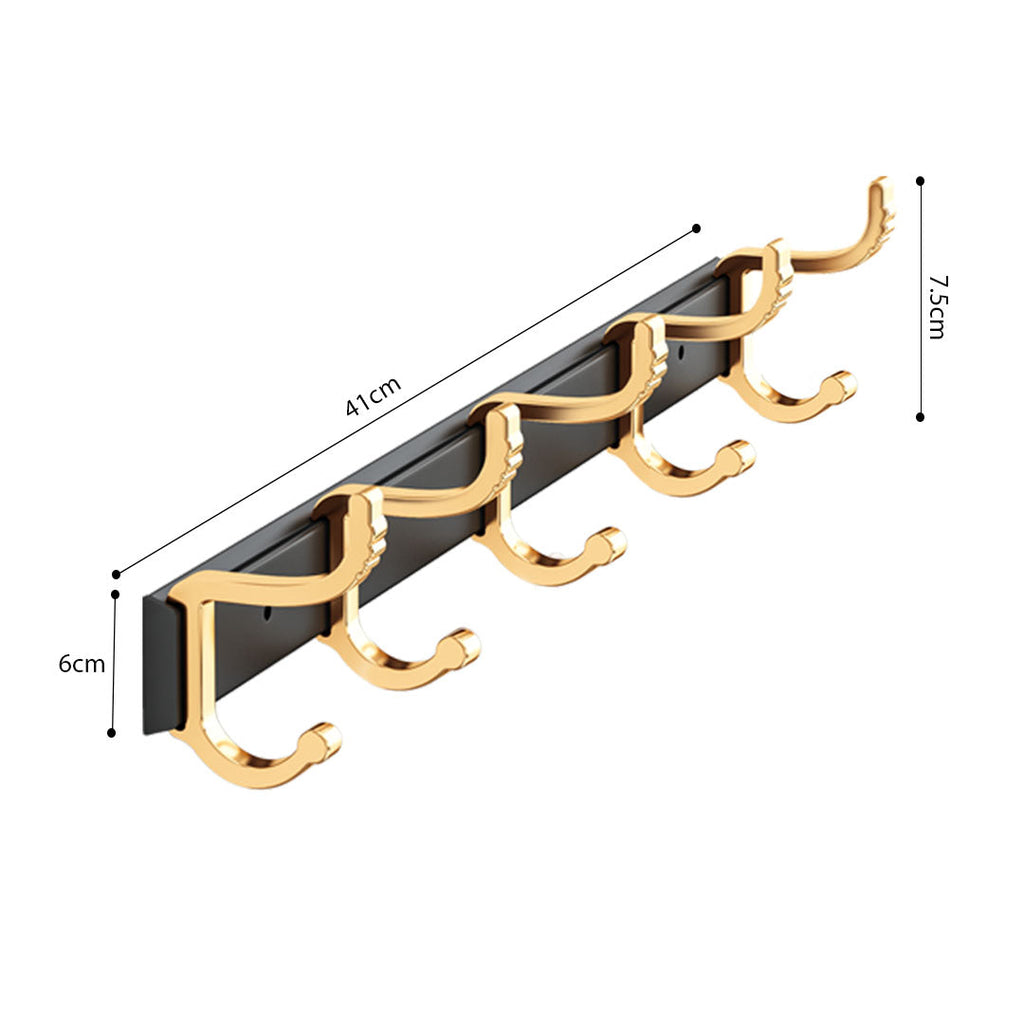 Wall-Mounted Towel Rack