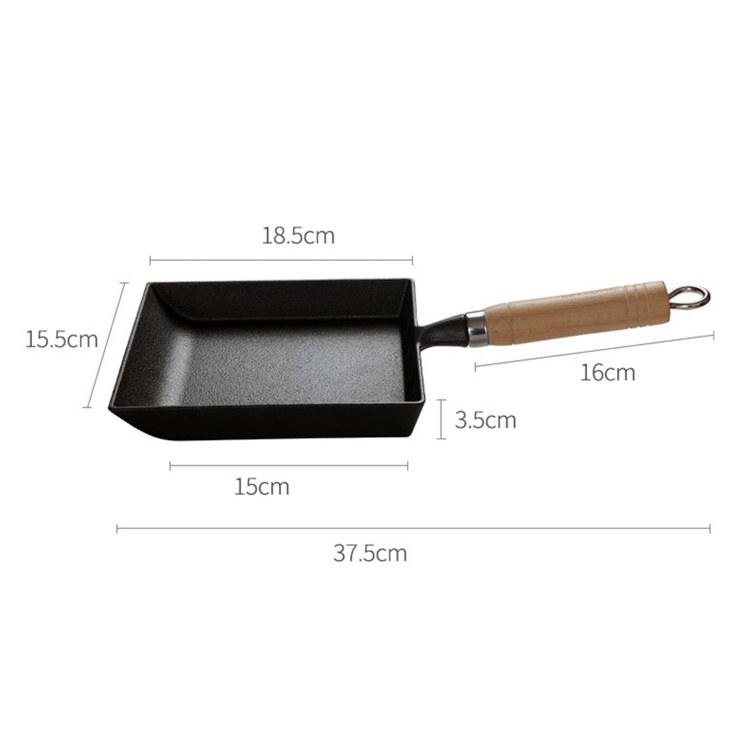 Cast Iron Omelette Pan