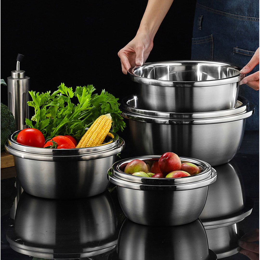 Stainless Steel Mixing Bowls Set