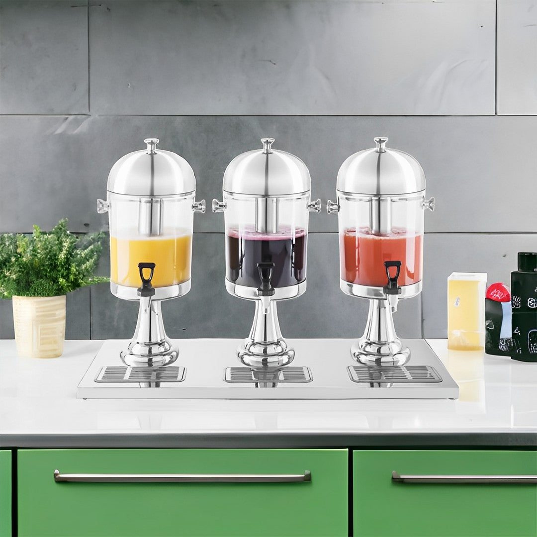 Triple Head Beverage Dispenser