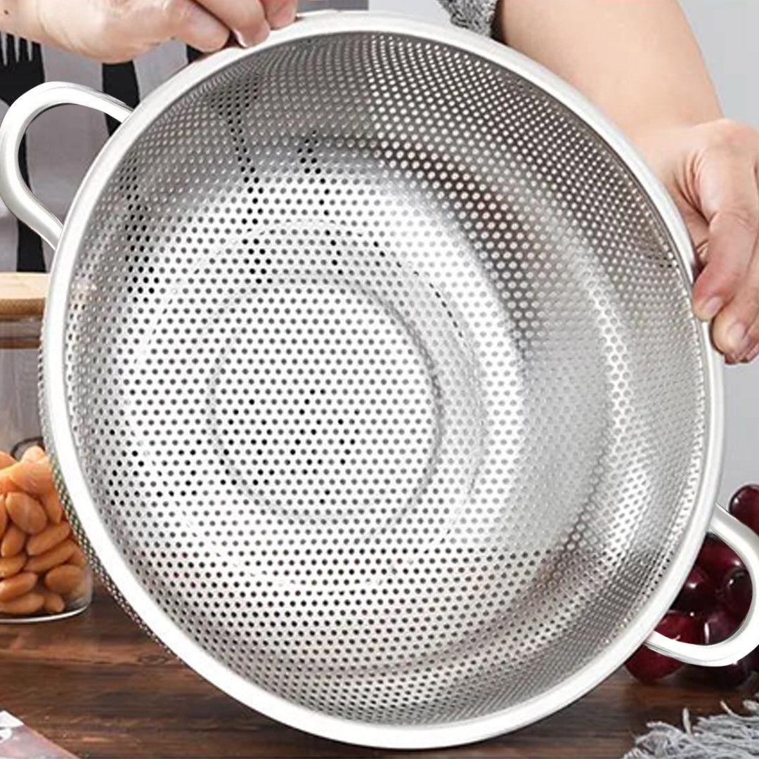 Stainless Steel Colander Set