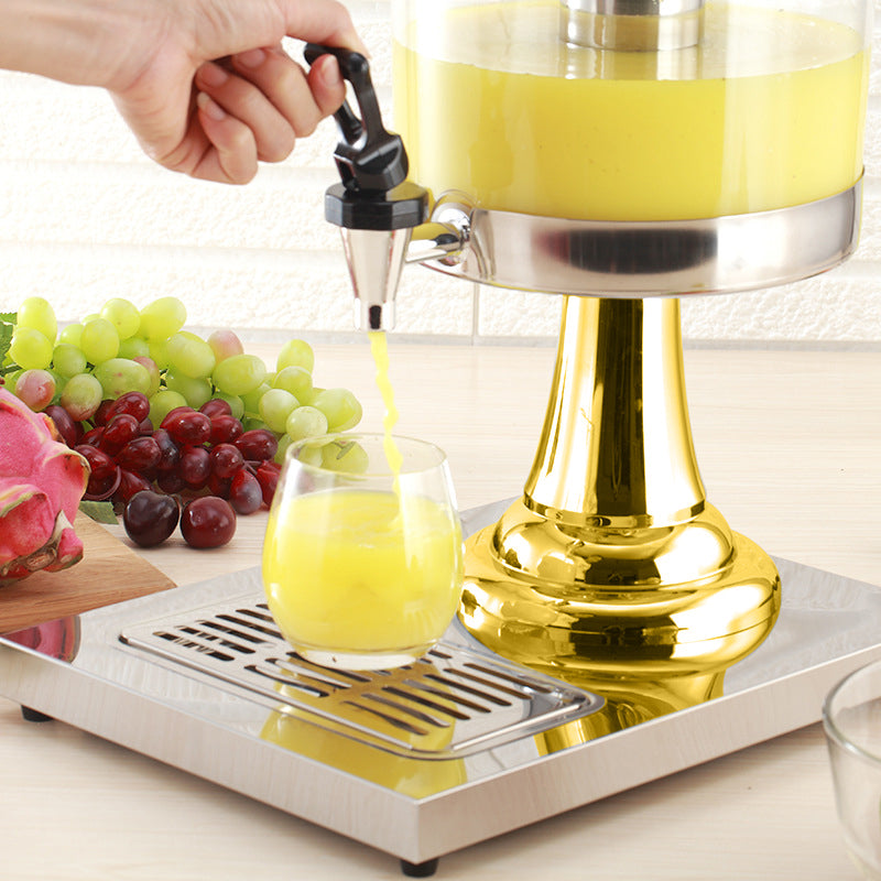 Gold Beverage Dispenser
