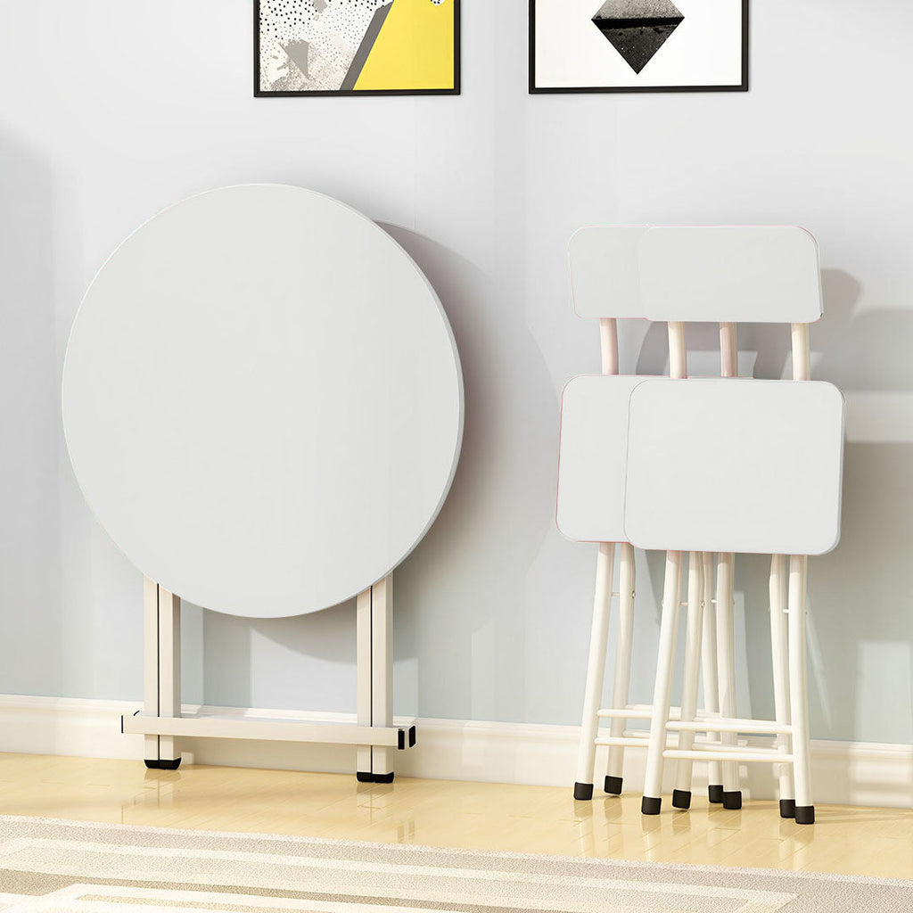 Portable Round Dining Table