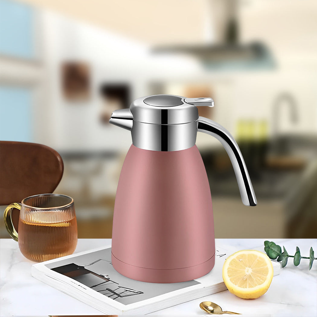 Stainless Steel Pink Kettle – Simple Mart Home Essentials