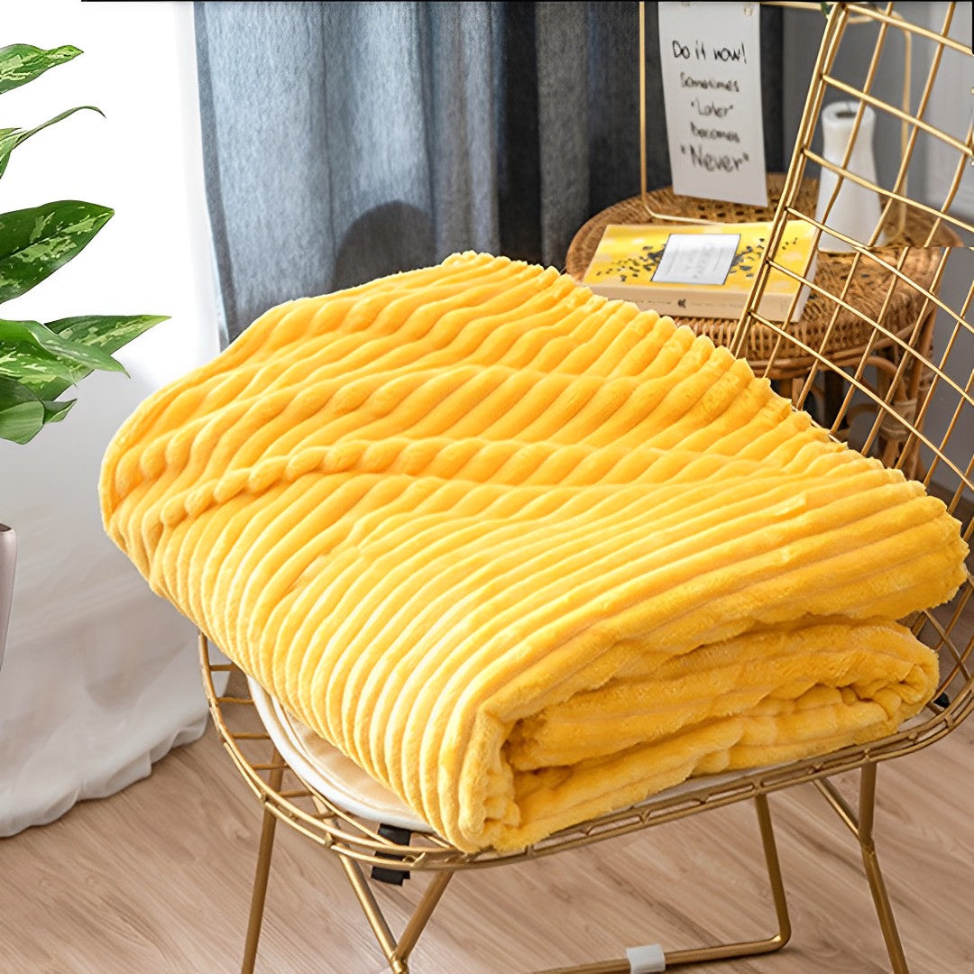 Striped Pattern Throw Blanket